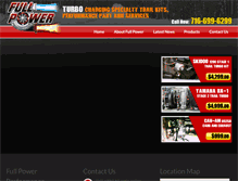 Tablet Screenshot of fullpowerperformance.com